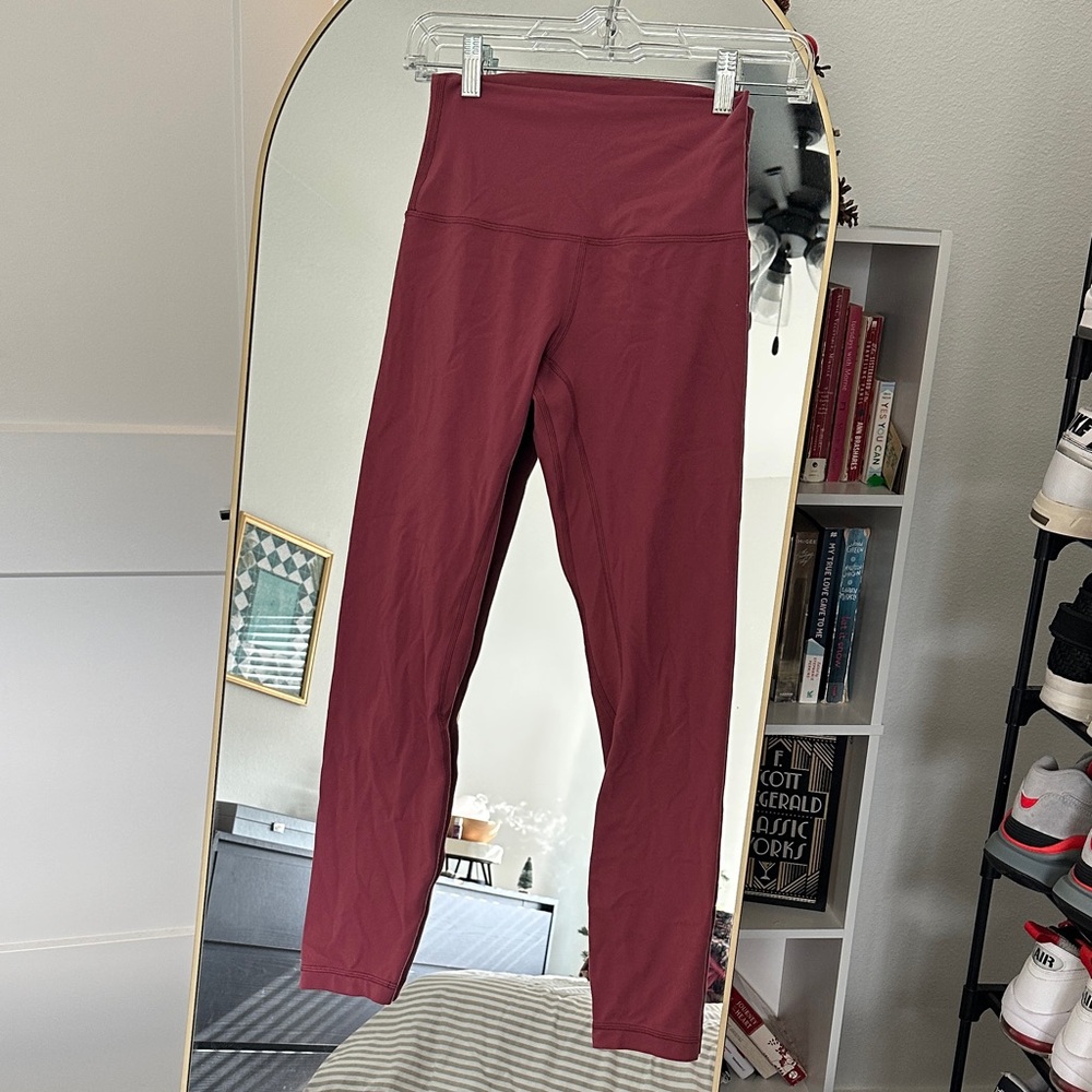 Lululemon Dark Pink Leggings